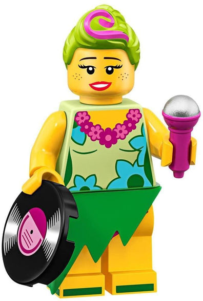 LEGO Minifigure-Hula Lula-Collectible Minifigures / The LEGO Movie 2-Creative Brick Builders